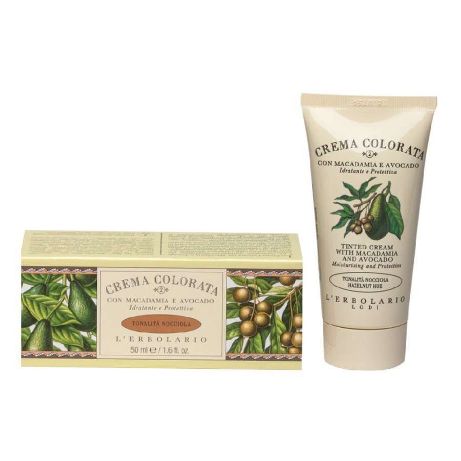 L'Erbolario Crema Colorata per il Viso Tonalità Nocciola, 50 ml L'Erbolario Crema Colorata per il Viso Tonalità Nocciola, 50 ml