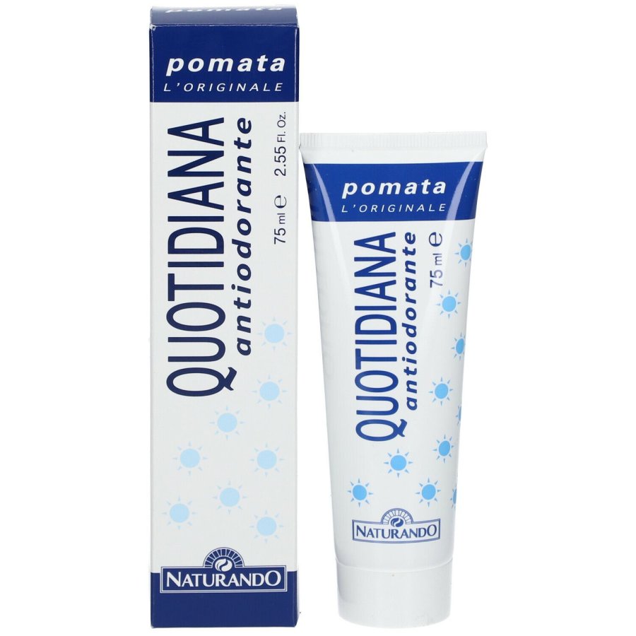 Naturando, Quotidiana Antiodorante in Pomata, 75 ml