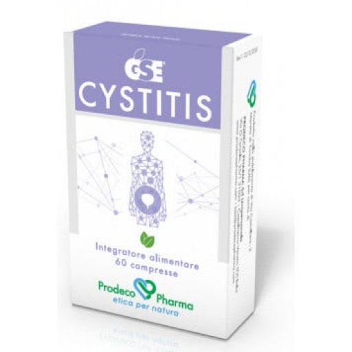 GSE Cystitis Riequilibrante - Integratore Alimentare 60 Compresse - Equilibrio dell'Apparato Urinario