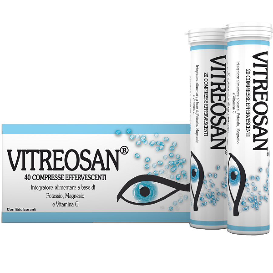 VITREOSAN, 2 x 20 Compresse Effervescenti