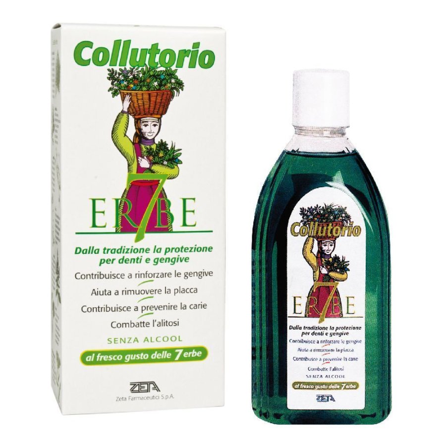 Zeta Farmaceutici, Collutorio 7 Erbe, 500 ml