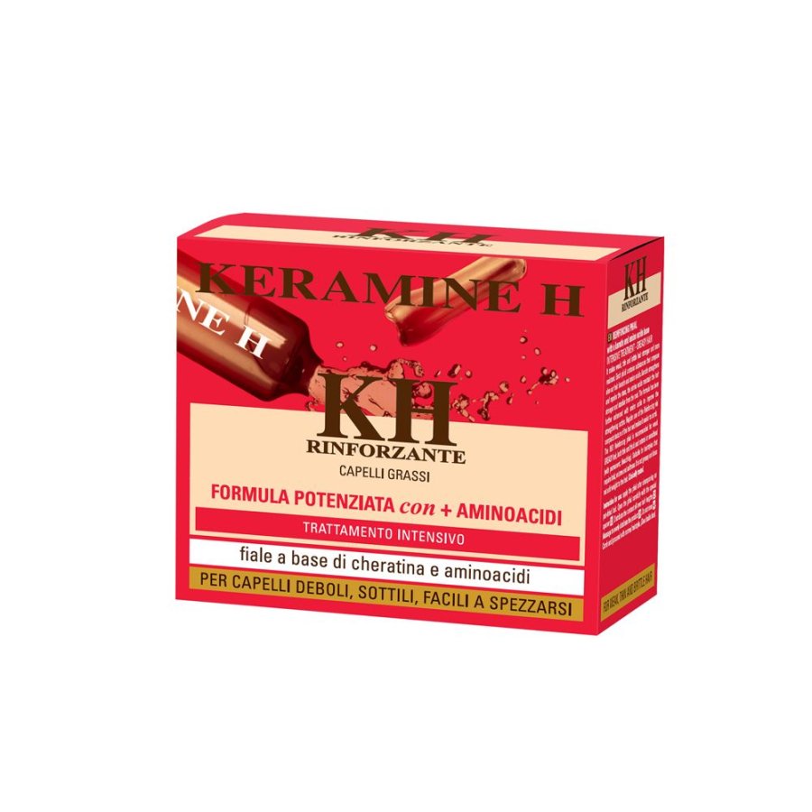 Keramine H KH Fiale Rinforzanti Capelli Grassi, 10 x 10 ml Keramine H KH Fiale Rinforzanti Capelli Grassi, 10 x 10 ml