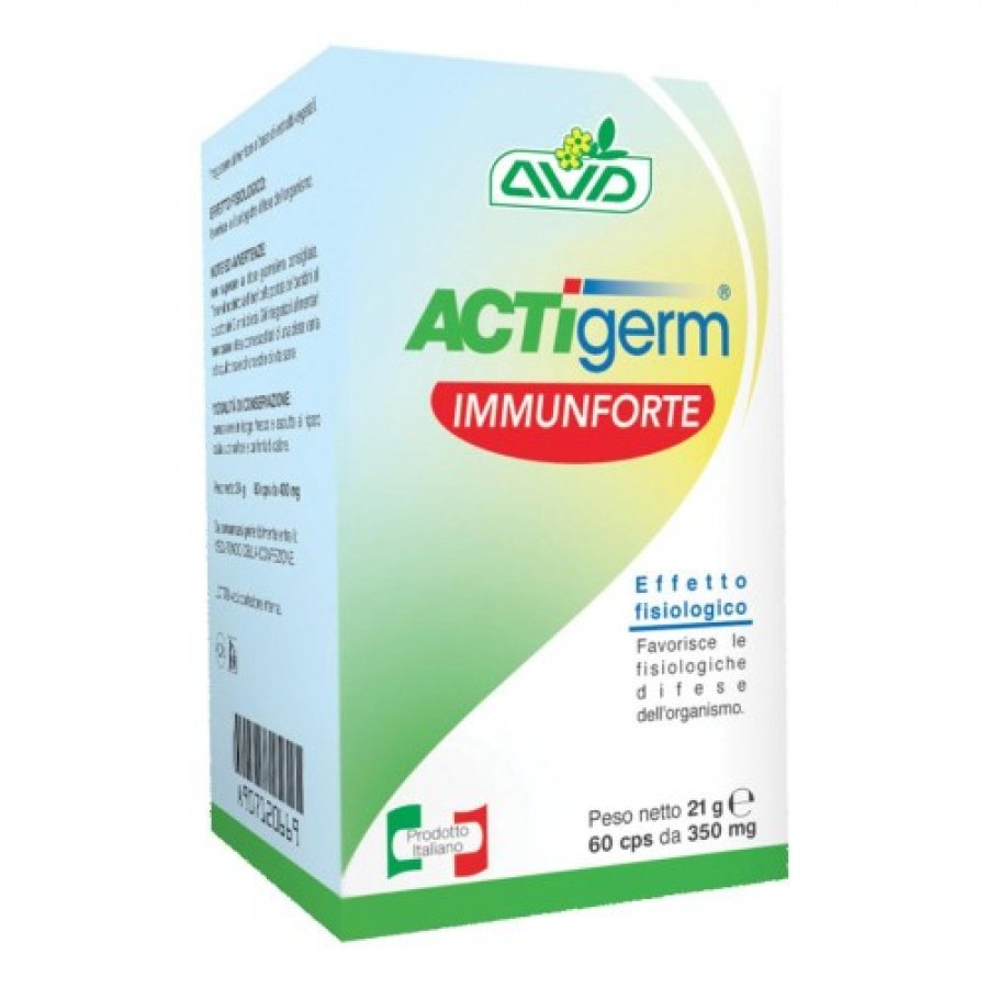 Actigerm Immunforte 60 Capsule - Marca Actigerm - Integratore Immunitario