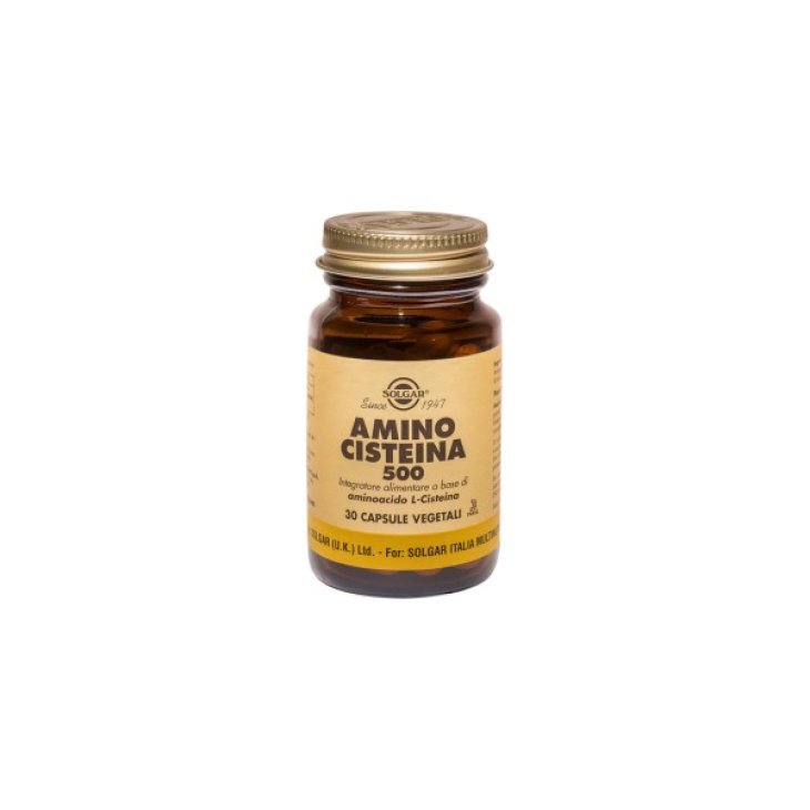 Solgar Amino Cisteina 500, 30 capsule vegetali Solgar Amino Cisteina 500, 30 capsule vegetali