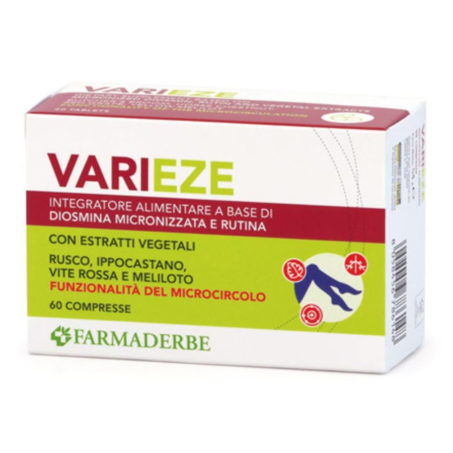 Farmaderbe Varieze, 60 Compresse
