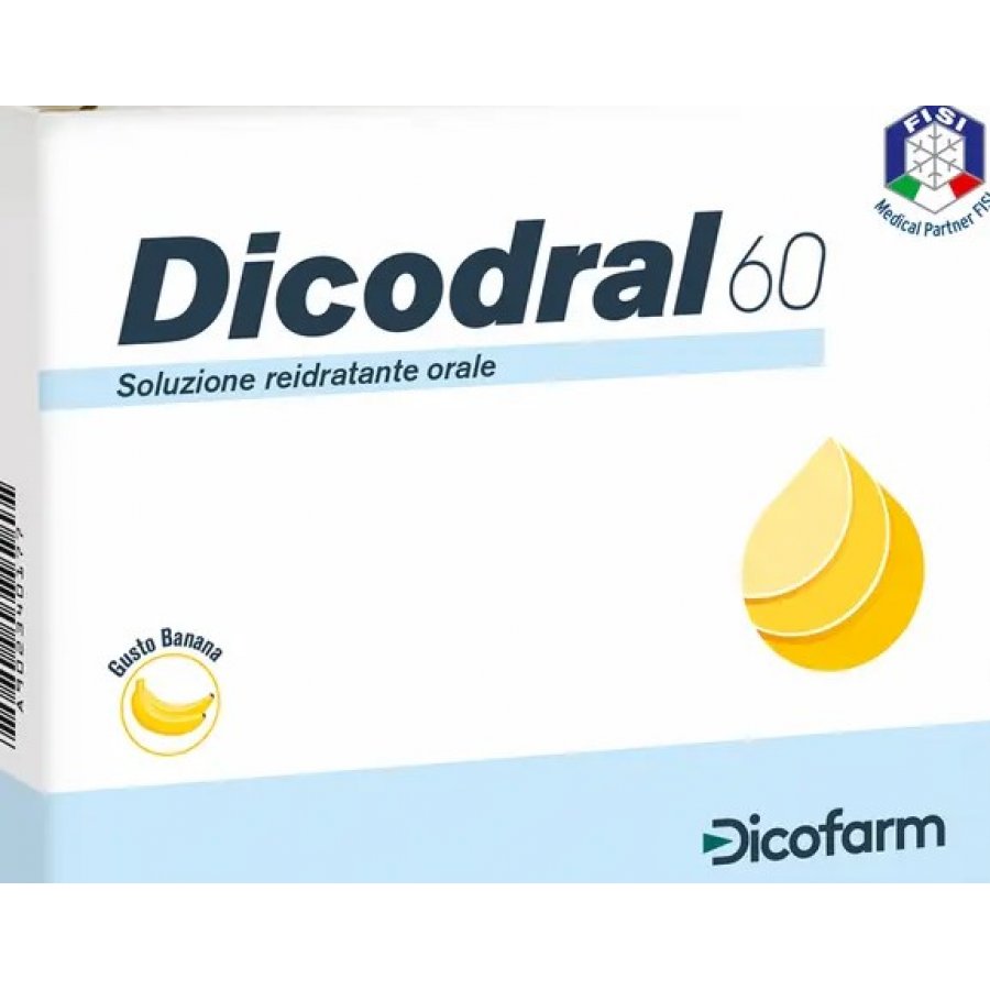 Dicodral 60 12 Buste - Alimento dietetico per la reidratazione orale
