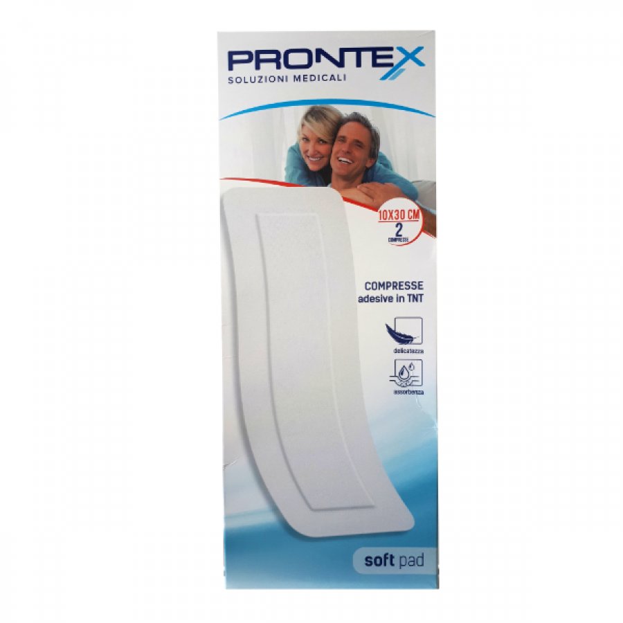 Prontex Soft Pad Garza 10x30cm 2 Pezzi