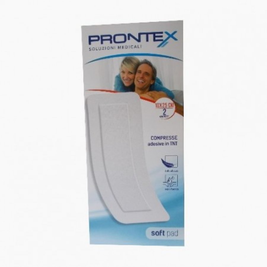 Prontex Soft Pad Garza 10x25cm 2 Pezzi