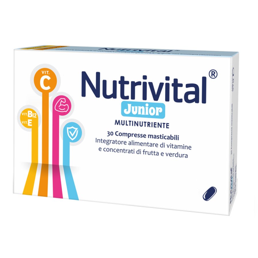 Pegaso Nutrivital Junior, 30 compresse Pegaso Nutrivital Junior, 30 compresse