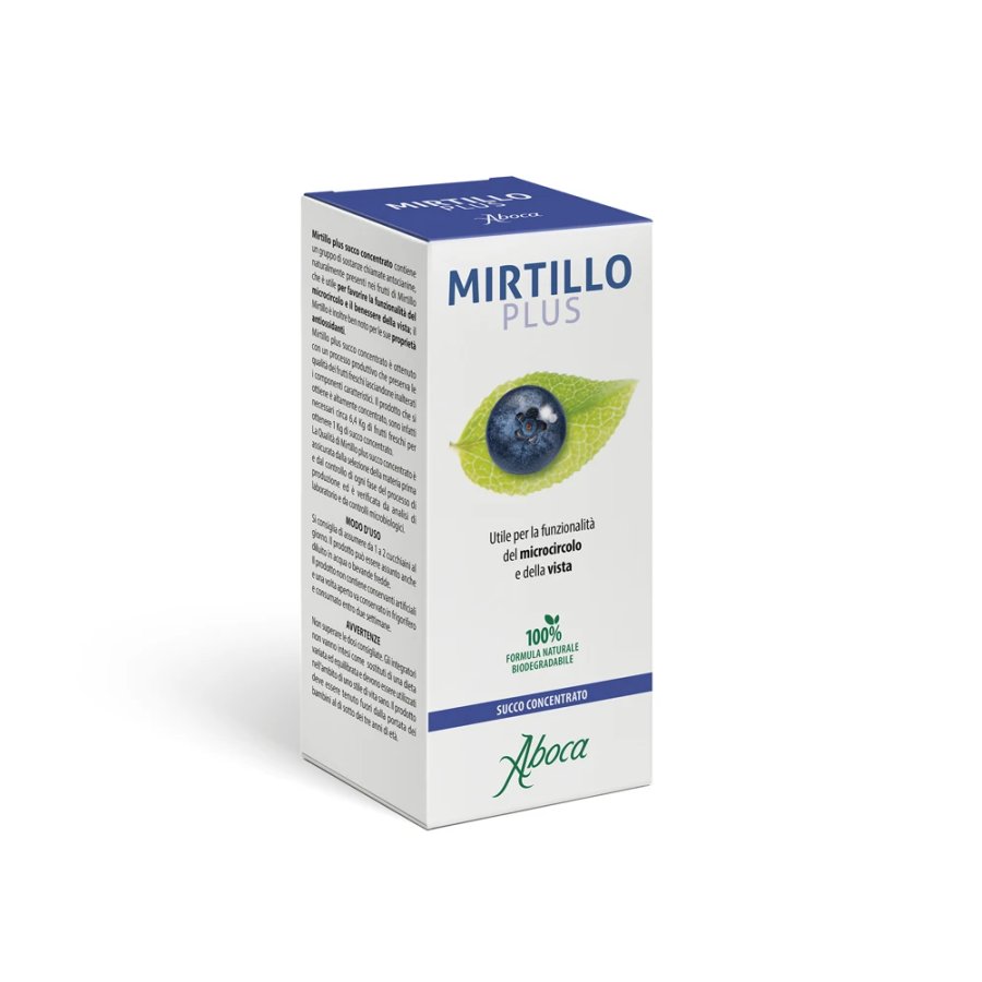 Aboca Mirtillo Plus Succo Concentrato, 100 ml