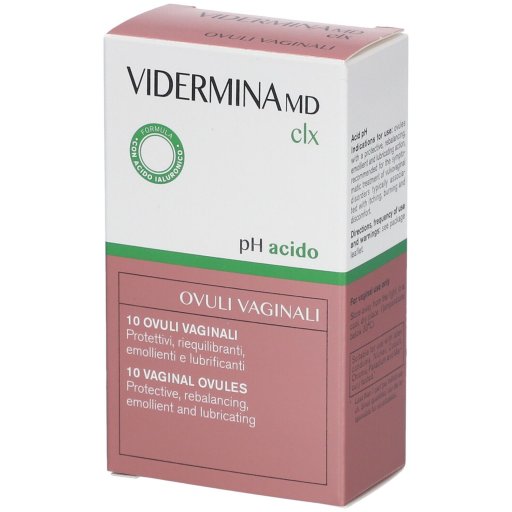 Vidermina Clx 10 Ovuli Vaginali