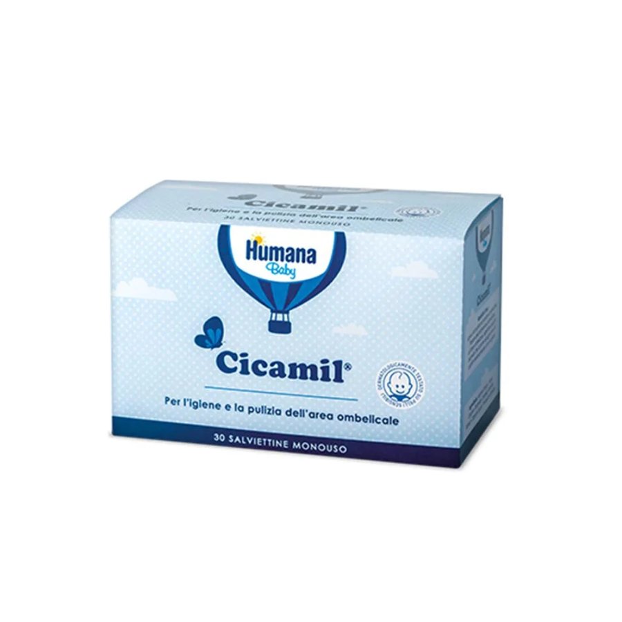 Humana Babycare, Cicamil, 30 Salviettine