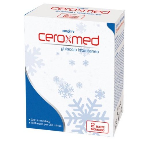 Ceroxmed Ghiaccio Istantaneo 2 Buste - Terapia del Freddo Rapida ed Efficace
