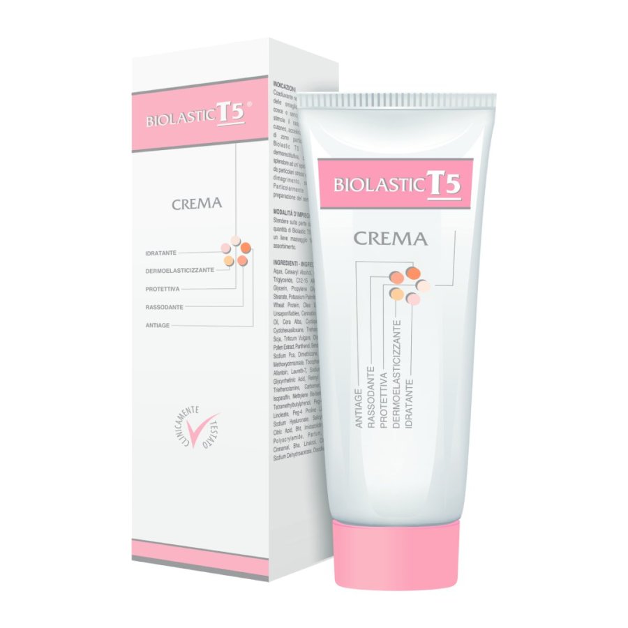 Biolastic T5 Crema Dermoelastica, 50 ml Biolastic T5 Crema Dermoelastica, 50 ml