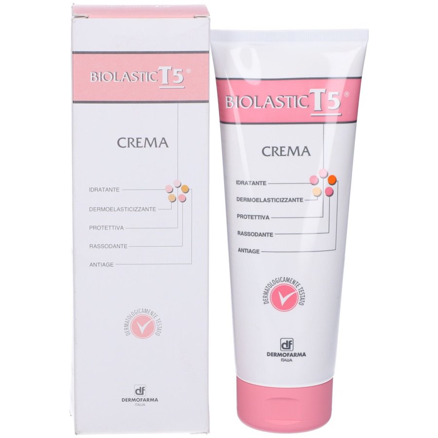 Biolastic T5 Crema Dermoelasticizzante, 250 ml