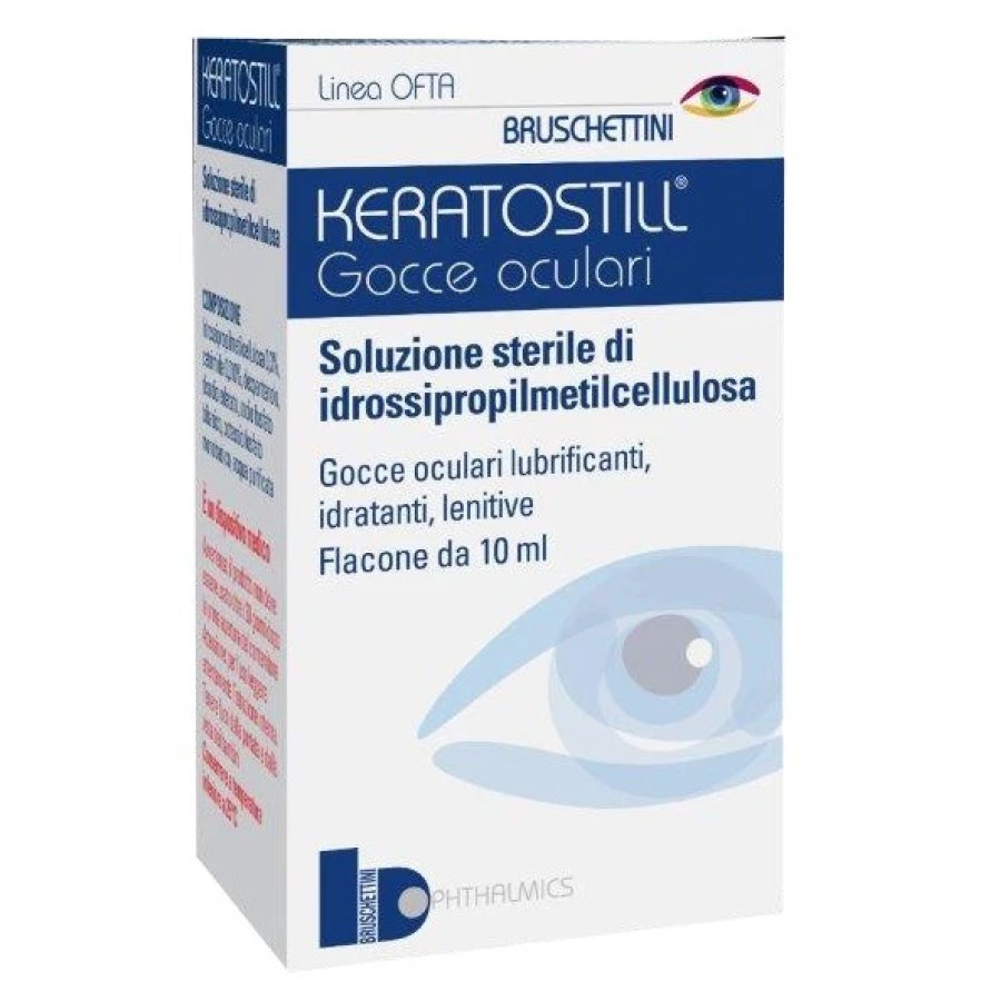 Bruschettini, Keratostill Gocce Oculari, 10 ml