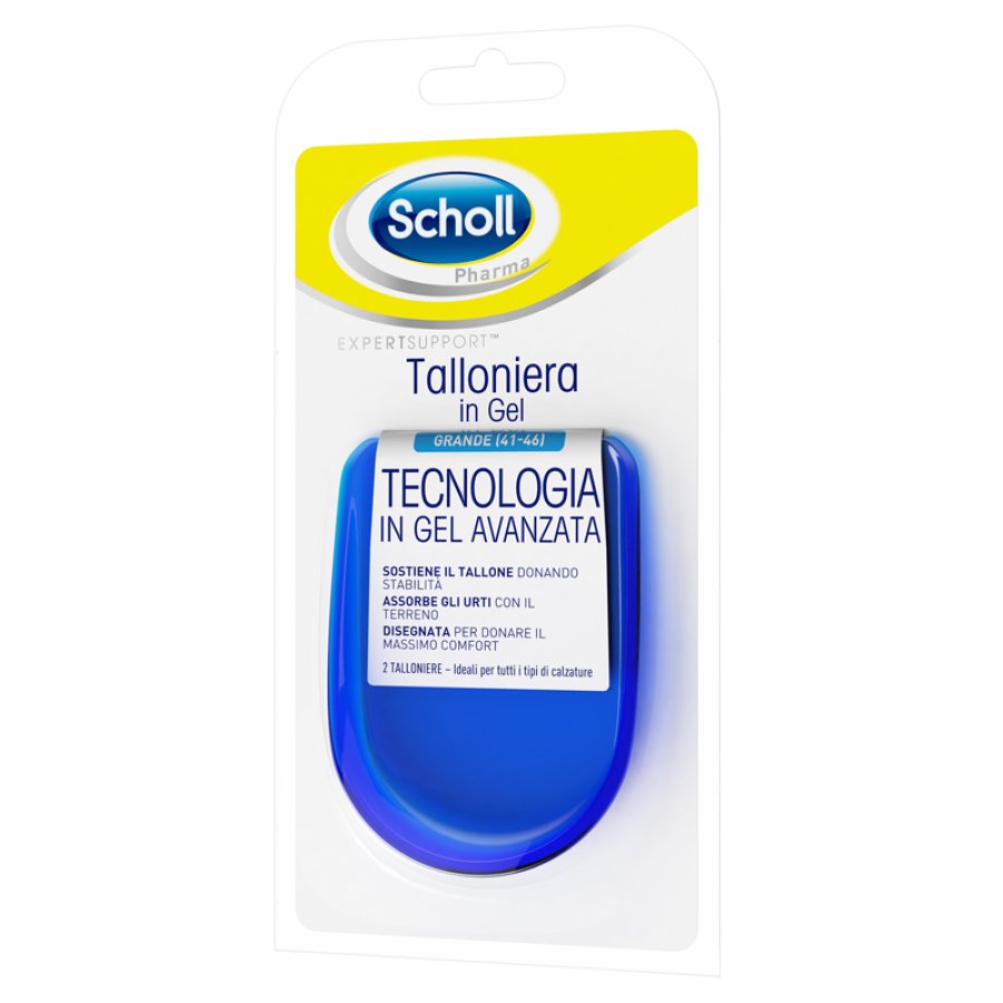 Scholl Talloniera Comfort in Gel Grande, 1 paio Scholl Talloniera Comfort in Gel Grande, 1 paio