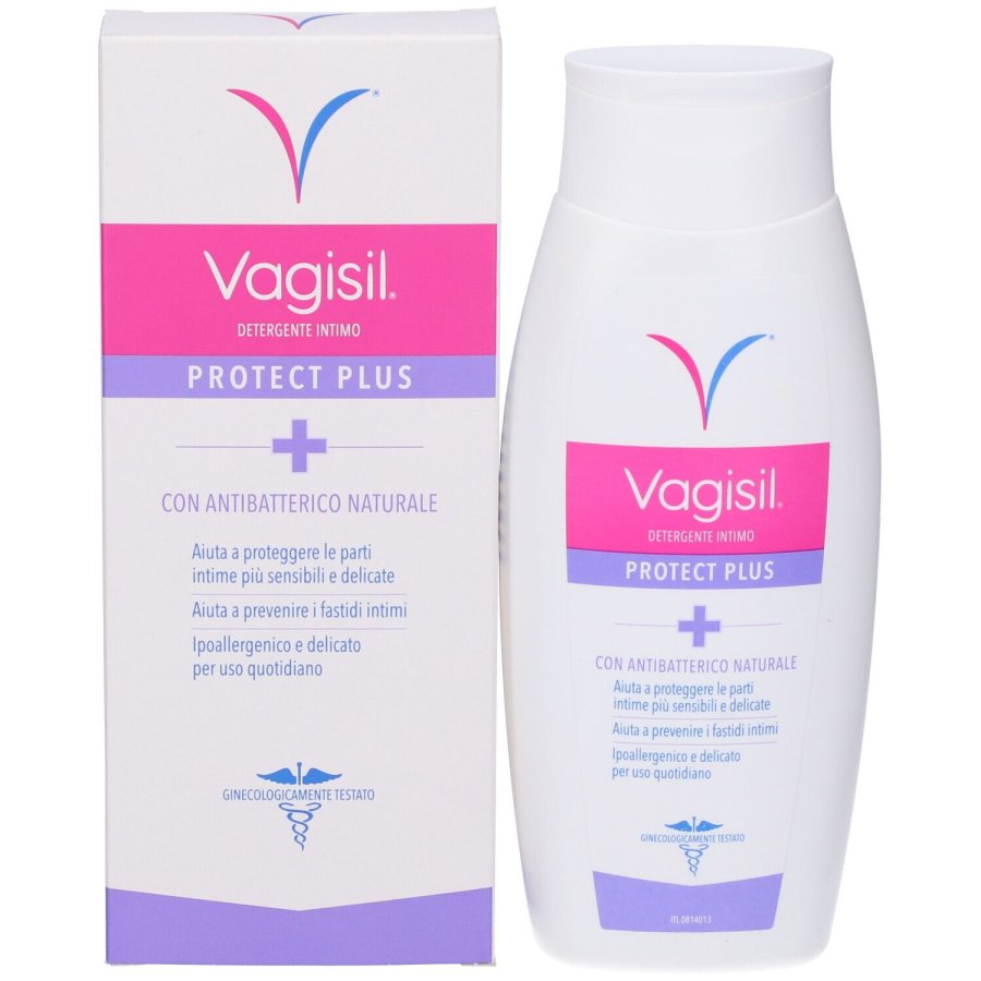 Vagisil Detergente Intimo Protect Plus 250ml - Antibatterico Naturale