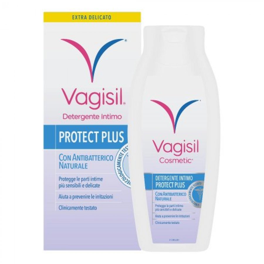Vagisil Detergente Antibatterico 200ml + 50ml - Detergente Intimo Antibatterico - Igiene Femminile