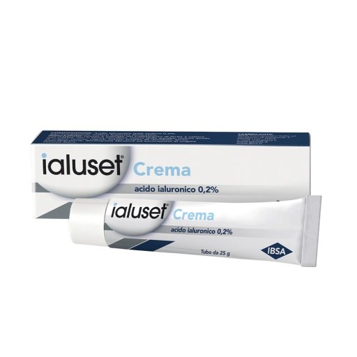 IBSA, Ialuset Crema Cicatrizzante con Acido Ialuronico, 25 g