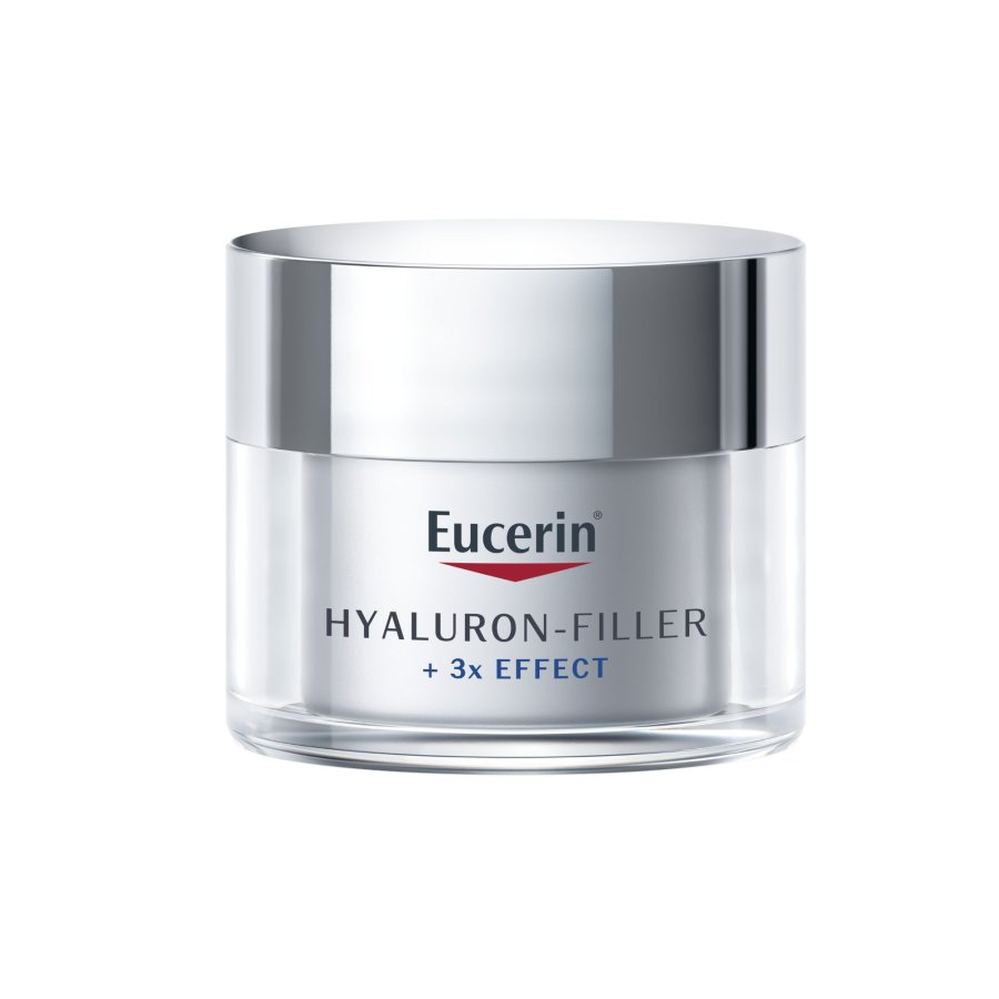 Eucerin Hyaluron Filler - +3x Effect Crema Giorno SPF15 per Pelle Secca, 50ml