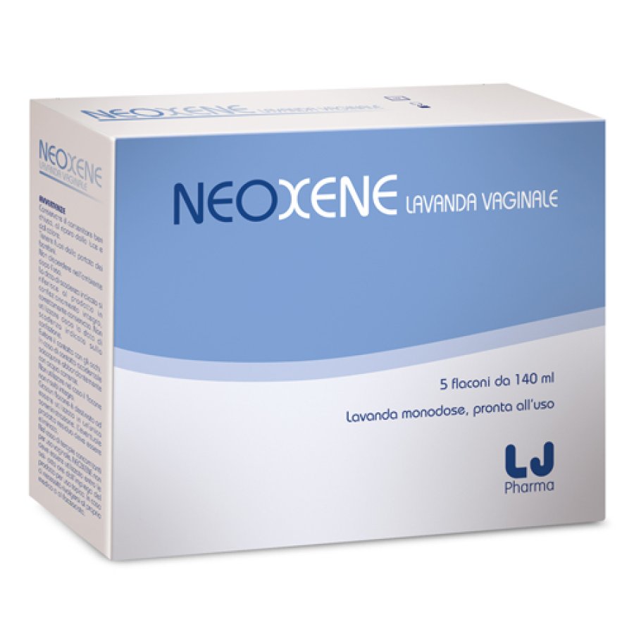 Neoxene Lavanda Vaginale, 5 Flaconcini da 140 ml Neoxene Lavanda Vaginale, 5 Flaconcini da 140 ml