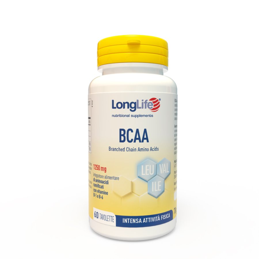 LongLife, BCAA 1250 mg, 60 Tavolette