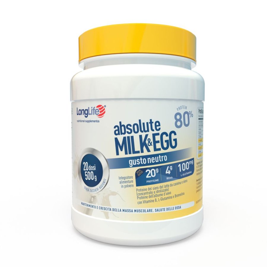 LongLife, Absolute Milk&Egg, 500 g LongLife, Absolute Milk&Egg, 500 g