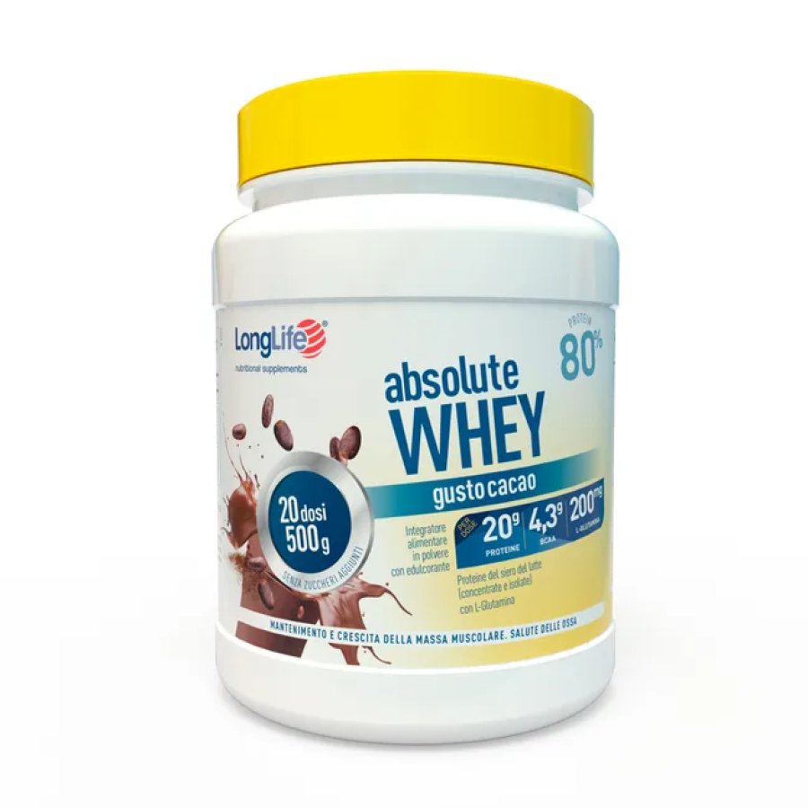 LongLife, Absolute Whey, 500 g 