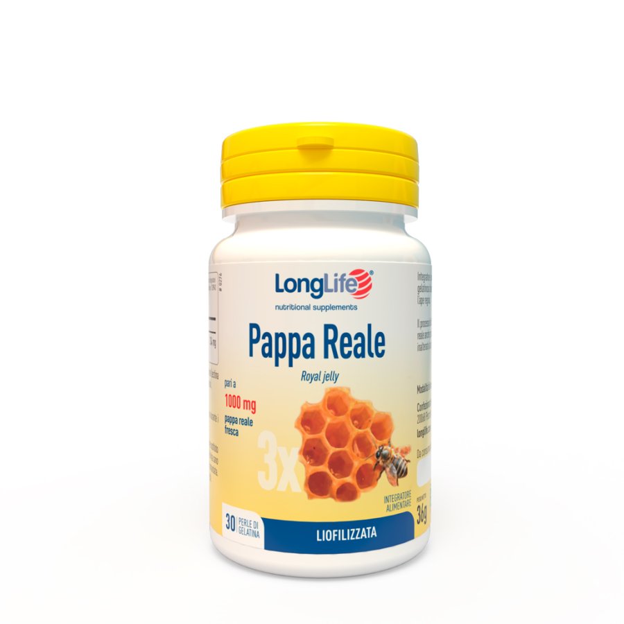 LongLife, Pappa Reale 1000 mg, 30 Perle