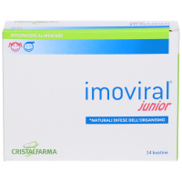 Cristalfarma - Imoviral Junior Integratore per Difese Immunitarie dei Bambini - 14 Bustine