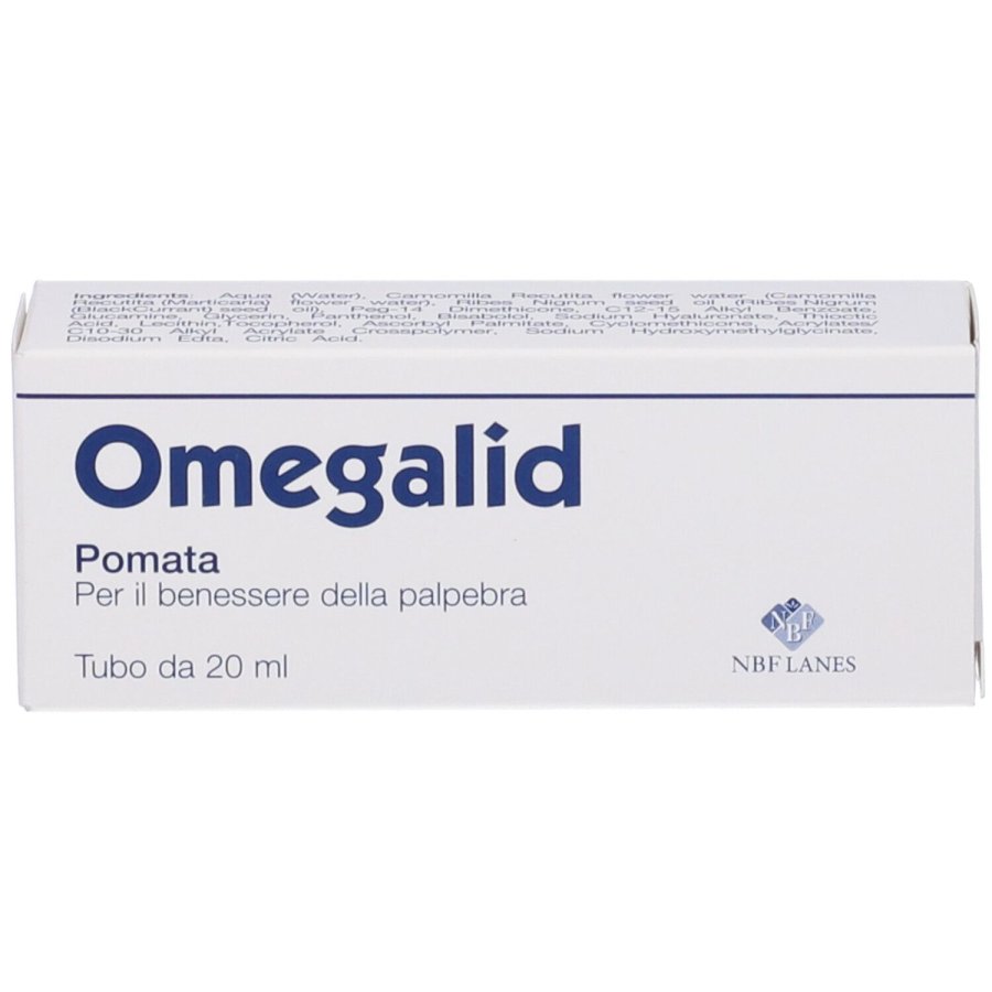 Omegalid Pomata Oftalmica, 20 ml Omegalid Pomata Oftalmica, 20 ml