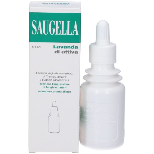 Saugella Attiva Lavanda Vaginale pH 4,5, 140 ml Saugella Attiva Lavanda Vaginale pH 4,5, 140 ml