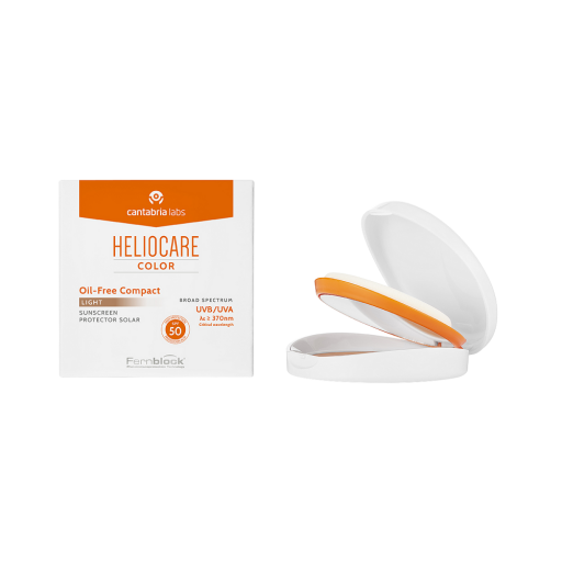 Difa Cooper - Heliocare Color Compatto Oil-Free Light SPF50 10g - Fondotinta Protettivo Solare
