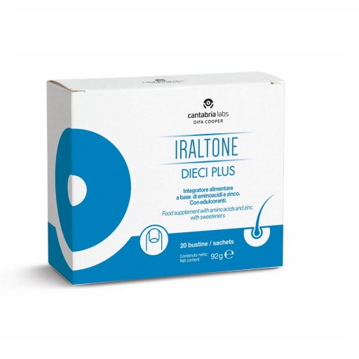Difa Cooper - Dieci Plus 20 Bustine - Integratore Alimentare Multivitaminico e Multiminerali