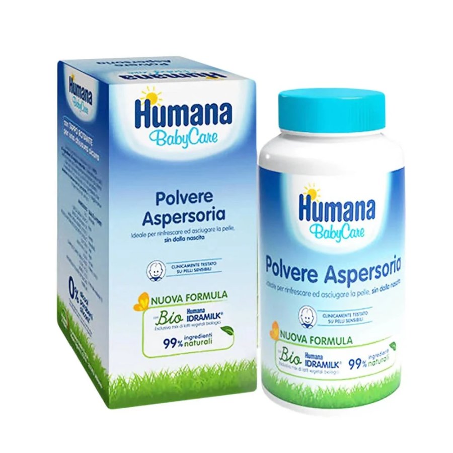 Humana BabyCare, Polvere Aspersoria Rinfrescante, 150 g