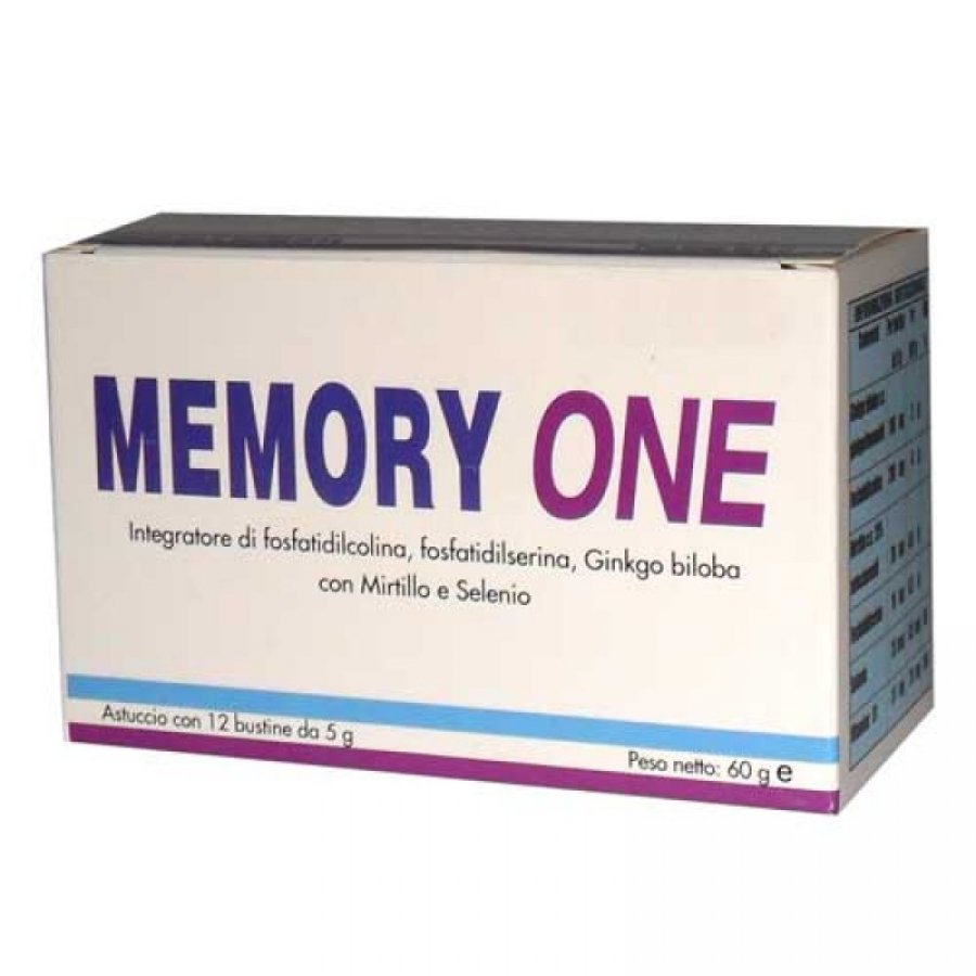 Memory One - Integratore - 12 Bustine 60g