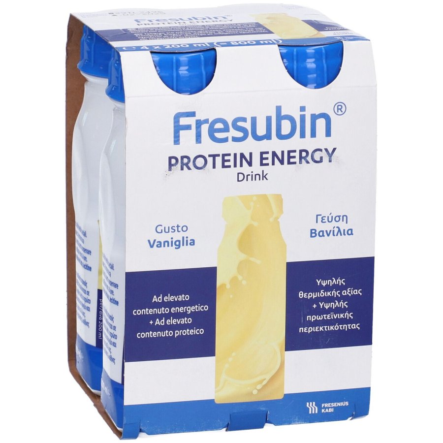 Fresubin Protein Energy Drink Vaniglia, 4 x 200 ml