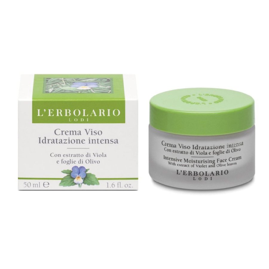 L’Erbolario, Crema Viso Idratazione Intensa, 50 ml
