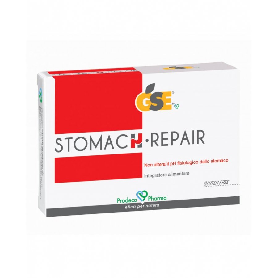 GSE Repair Stomach 45 Compresse - Integratore per il Benessere dello Stomaco con Estratto di Semi di Pompelmo e Ingredienti Naturali