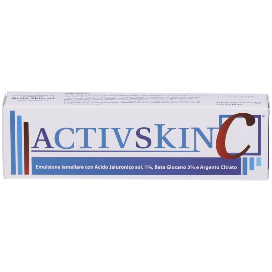 Activ Skin Emulsione con Acido Ialuronico 1%, 30 ml