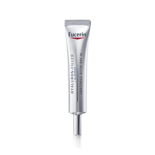 Eucerin Hyaluron Filler +3x Effect Crema Contorno Occhi Anti Età, 15ml