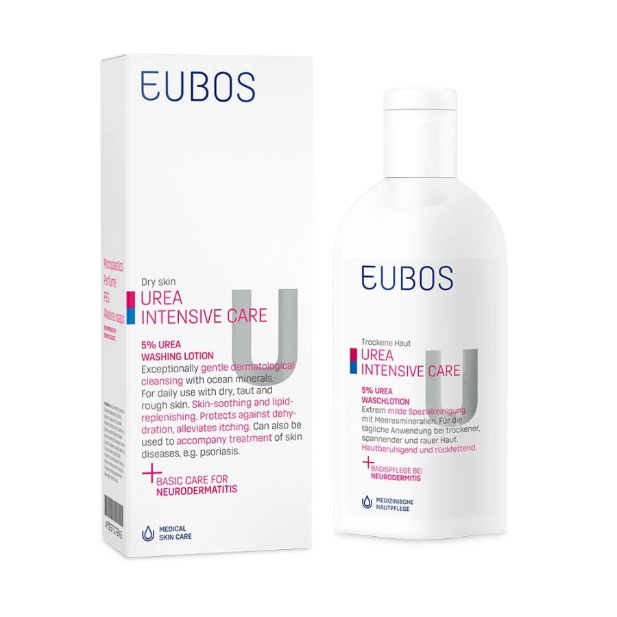 Eubos Urea Detergente 5%, 200 ml