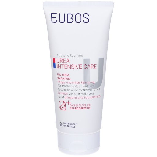 Eubos - Urea 5% Shampoo per Cuoio Capelluto Secco e con Prurito 200ml - Idratazione e Lenitivo