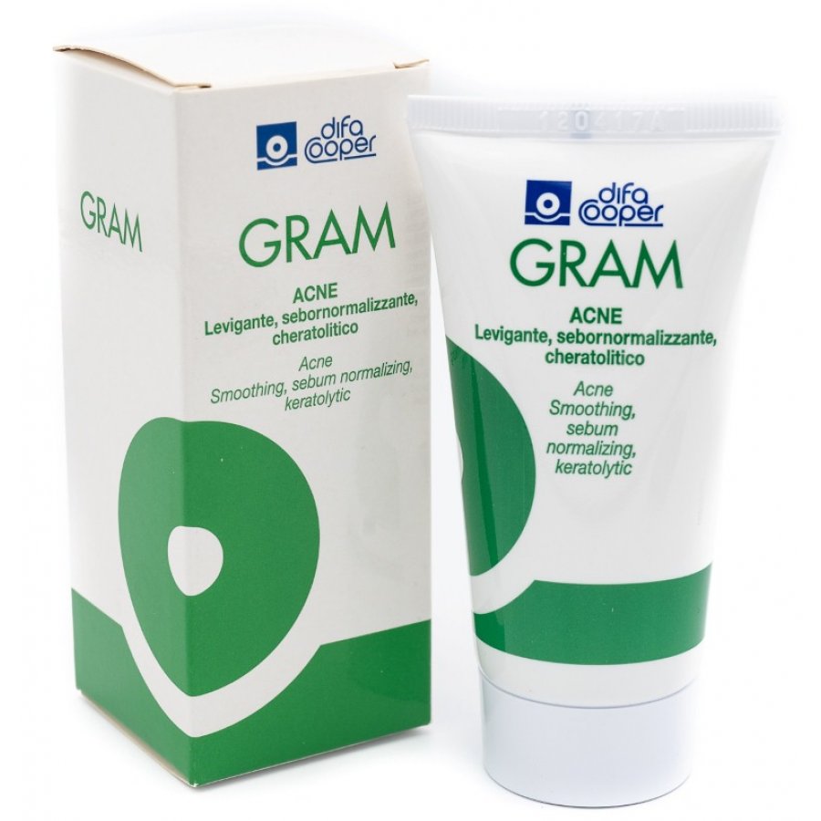 Gram Acne 50ml Emulsione Levigante Sebonormalizzante - Soluzione per Pelli Affette da Acne
