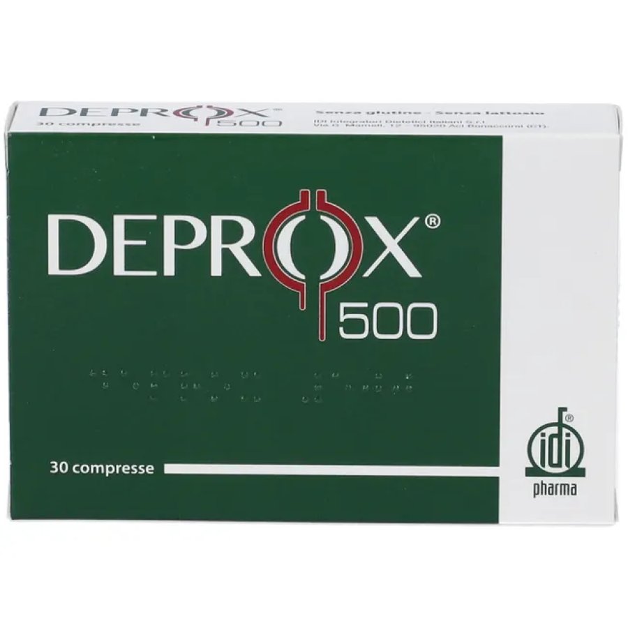 Idi Integratori, Deprox 500, 30 Compresse 
