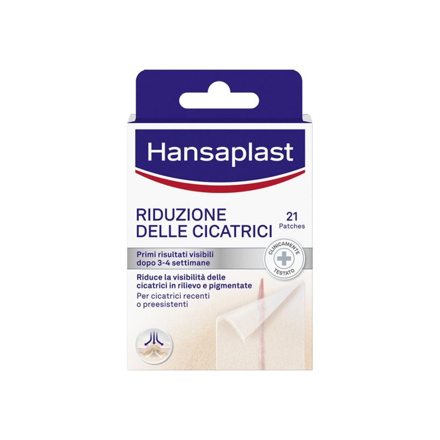 Hansaplast, Cerotti Riduzione delle Cicatrici, 21 pezzi