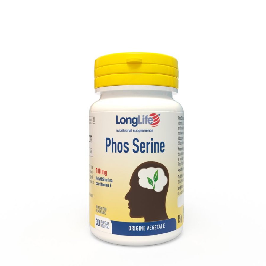 Phoenix Longlife, Phos Serine, 30 Capsule Phoenix Longlife, Phos Serine, 30 Capsule