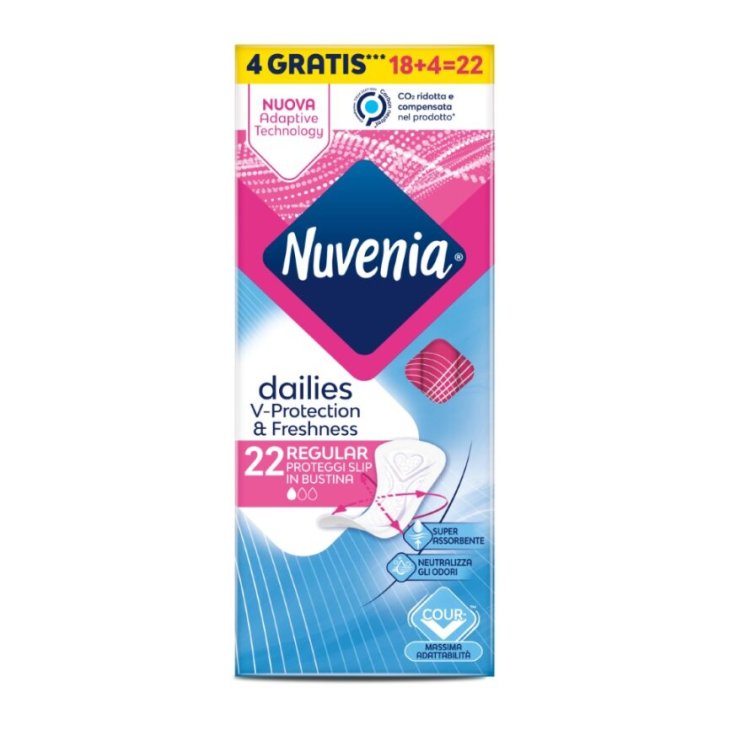 Nuvenia Libresse Proteggislip Ripiegato, 18+4 pezzi