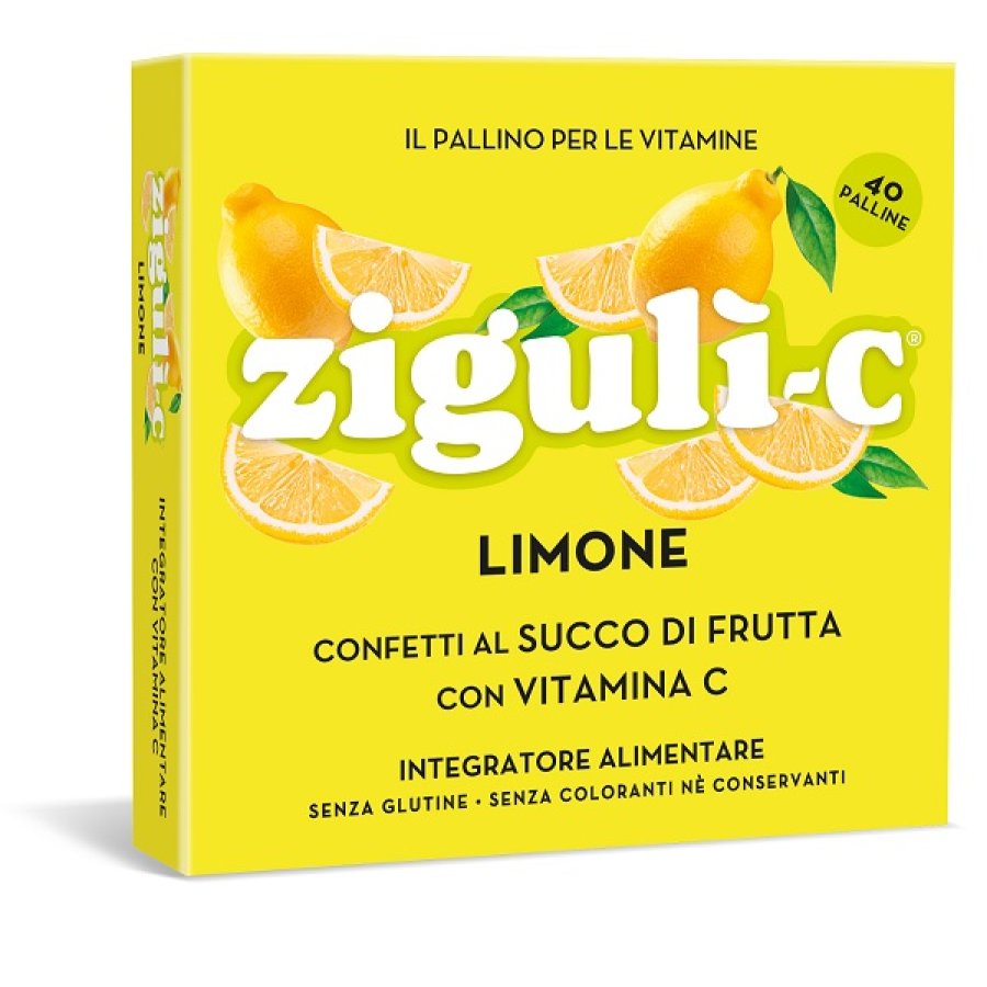 Zigulì-C Vitamina C, 40 Palline Zigulì-C Vitamina C, 40 Palline